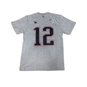 Reebok Brady New England Patriot Super Bowl XLVI Tee